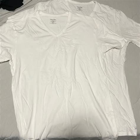cheap calvin klein v neck t-shirts